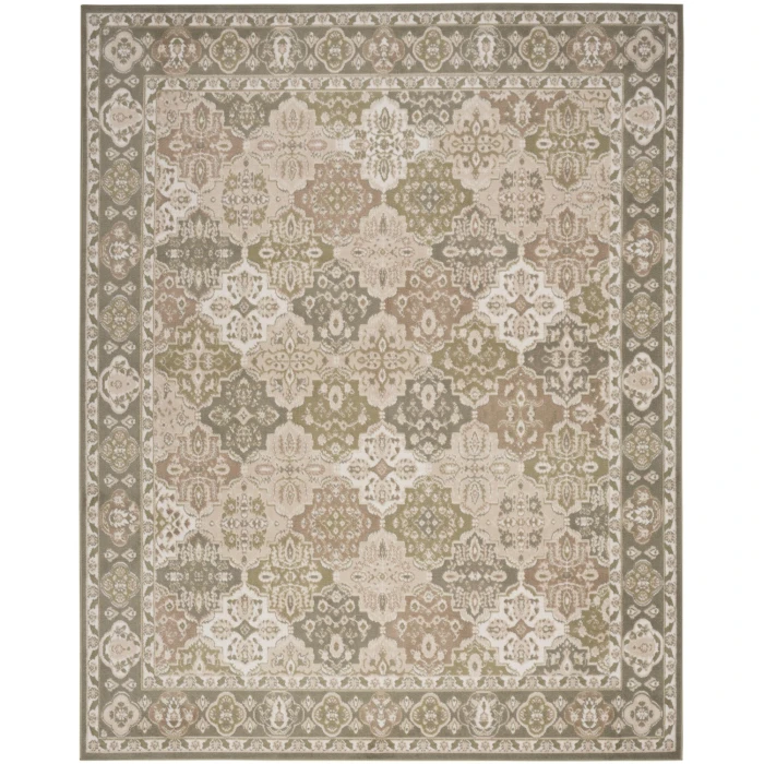 Nourison Grafix Green GRF31 7 ft. X 10 ft. Rect. Rug