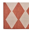 Nourison Positano Terracotta POS04 4 ft. X 6 ft. Rect. Rug