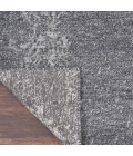 Nourison Silk Shadows Graphite SHA14 2 ft. X 3 ft. Rect. Rug