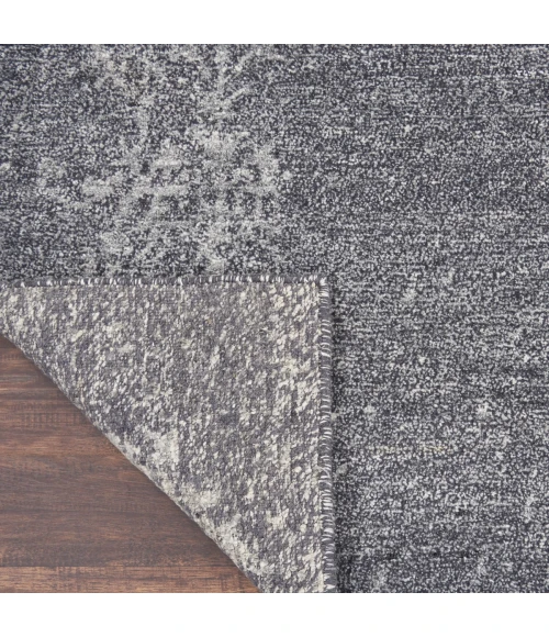 Nourison Silk Shadows Graphite SHA14 2 ft. X 3 ft. Rect. Rug