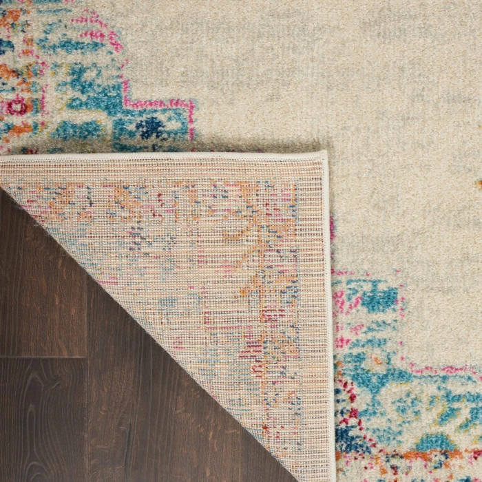 Nourison Passion Grey Multicolor PSN24 2ft. 2in. x 7ft. 6in. Rect. Rug