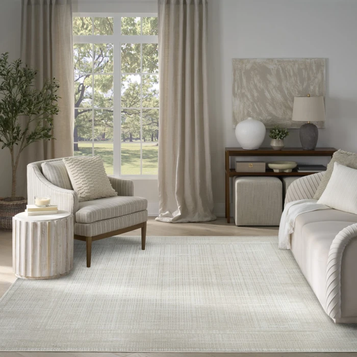 Nourison Dekor Beige DEK06 7 ft. 10 in. X 9 ft. 10 in. Rect. Rug