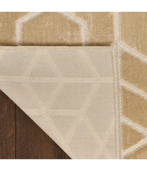 Nourison Washable Charm Beige Ivory WCH01 6 ft. X 9 ft. Rect. Rug