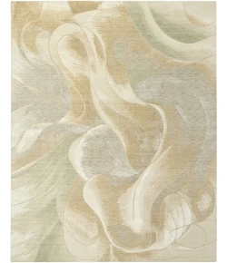 Nourison Brushlight Beige Grey BRL03 9ft. x 12ft. Rect. Rug