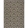 Nourison Home Horizon Indoor/Outdoor HOZ01 Charcoal 6 ft. X 9 ft. Area Rug