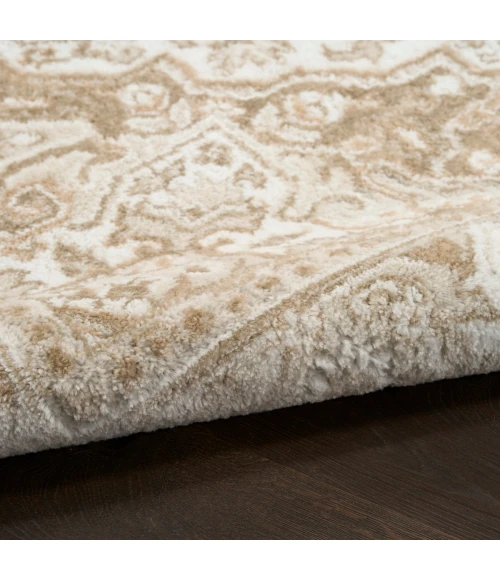 Nourison Dekor Ivory Taupe DEK08 7 ft. 10 in. x 9 ft. 10 in. Rect. Rug