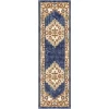 Nourison Grafix Navy Gold GRF43 2ft.3in. x 7ft.6in. Rect. Rug