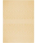 Nourison Positano Yellow POS02 10 ft. X 14 ft. Rect. Rug