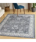 Nourison Astra Machine Washable Slate ASW20 6 ft. 7 in. X 9 ft. Rect. Rug