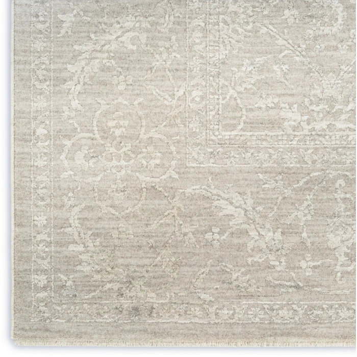 Nourison Home Moonlit Grey MLI03 7ft.10in. x 10ft.2in. Rect. Rug
