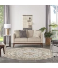 Nourison Home Thalia Multicolored THL04 7’10” x Round Round Rug