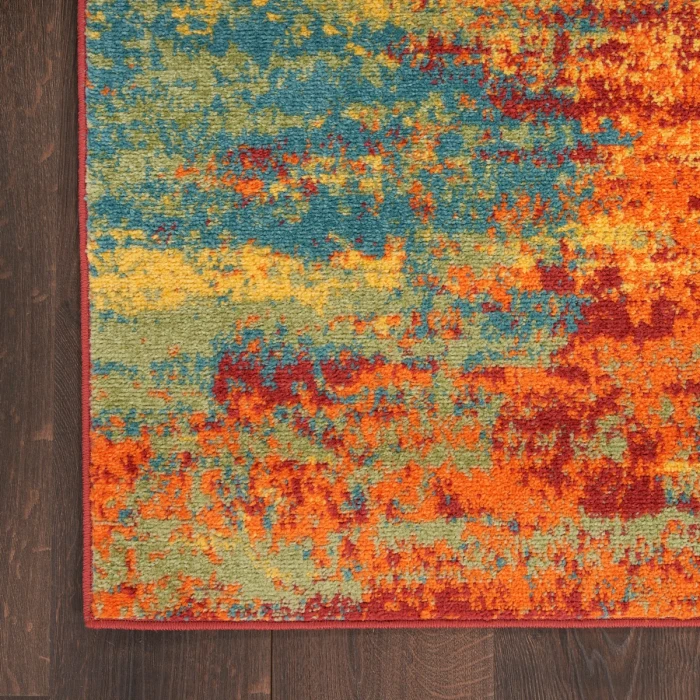 Nourison Nourison Essentials Flame NRE06 10 ft. X 14 ft. Rect. Rug