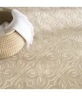 Nourison Home Washable Charm Beige WCH03 5ft. x 7ft. Rect. Rug