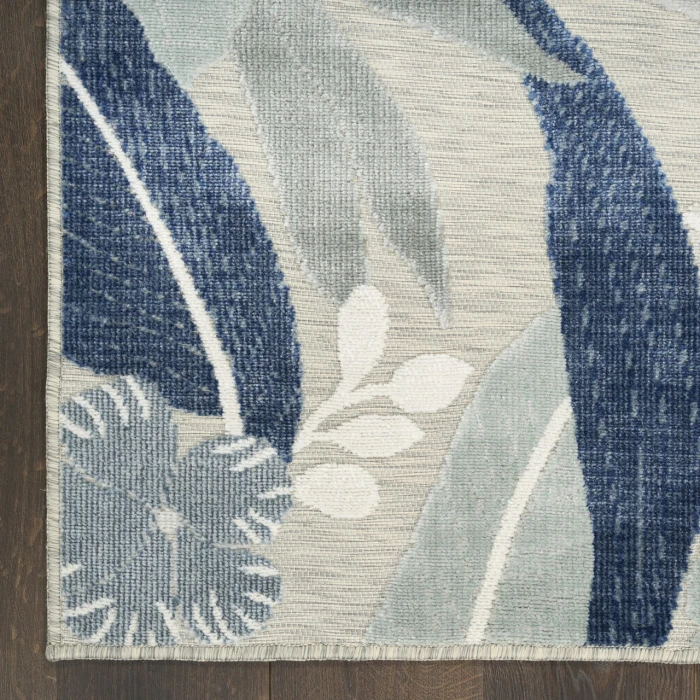 Nourison Home Suncoast Blue SNC01 2ft. x 6ft. Rect. Rug