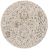 Nourison Home Oushak Home OUS01 Grey 7 ft. 10 in. Round Area Rug