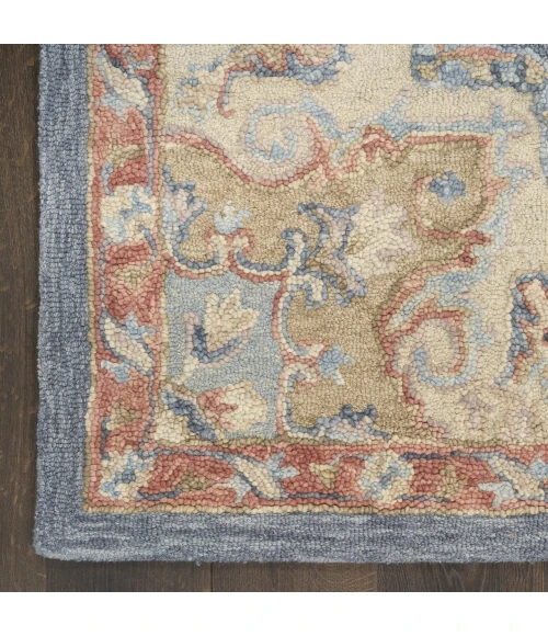 Nourison Home Maison Blue MSO06 5ft.9in. x 8ft.9in. Rect. Rug