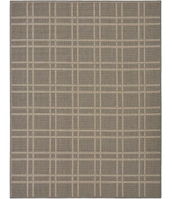 Nourison Home Horizon Indoor/Outdoor Black HOZ04 10ft. x 14ft. Rect. Rug