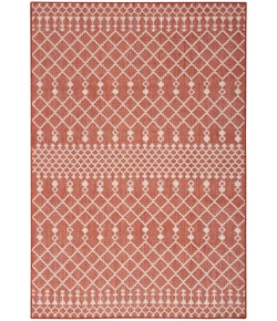 Nourison Home Positano POS02 Terracotta 7 ft. X 10 ft. Area Rug