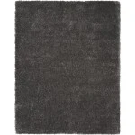 Nourison Home Dreamy Shag Grey DRS05 9ft. x 12ft. Rect. Rug