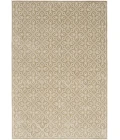 Nourison Home Washable Charm Beige WCH03 5ft. x 7ft. Rect. Rug