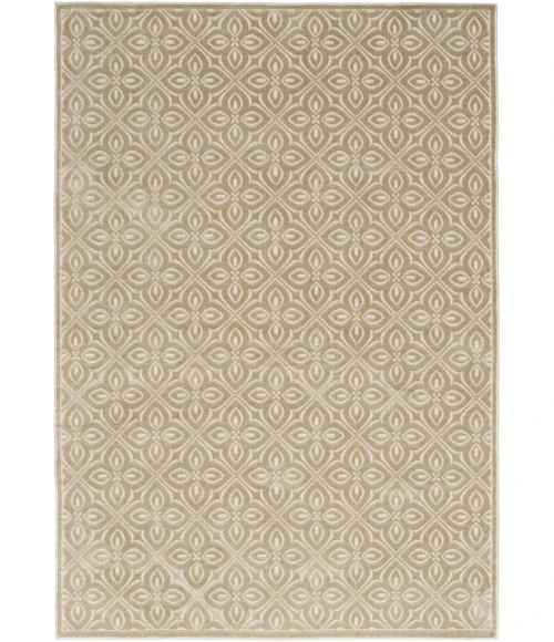 Nourison Home Washable Charm Beige WCH03 5ft. x 7ft. Rect. Rug