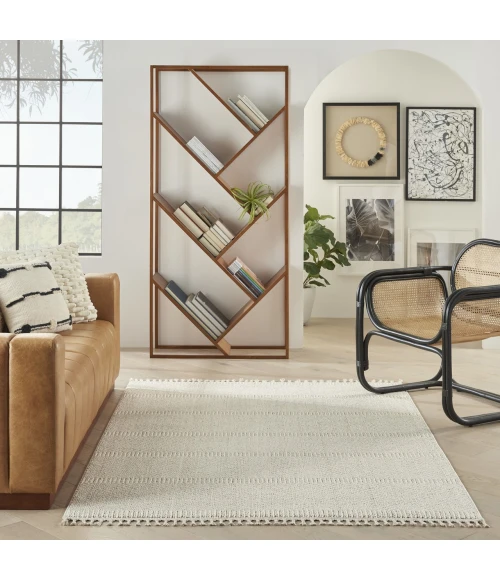 Nourison Home Paxton Cream / Ivory PAX06 4ft. x 6ft.2in. Rect. Rug