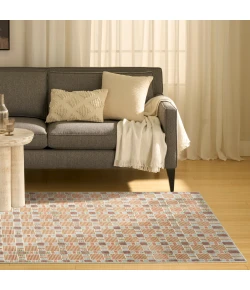 Nourison Home Nordic NRC14 Rust Multicolor 4 ft. X 6 ft. Area Rug