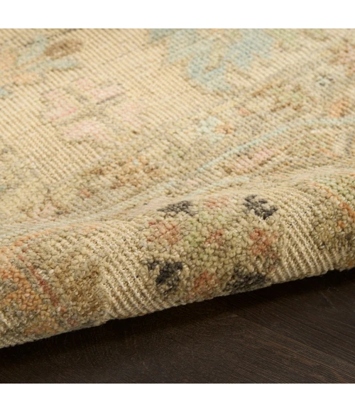 Nourison Heritage Vine Beige HTV01 2 ft. X 3 ft. Rect. Rug