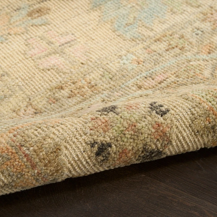 Nourison Heritage Vine Beige HTV01 2 ft. X 3 ft. Rect. Rug