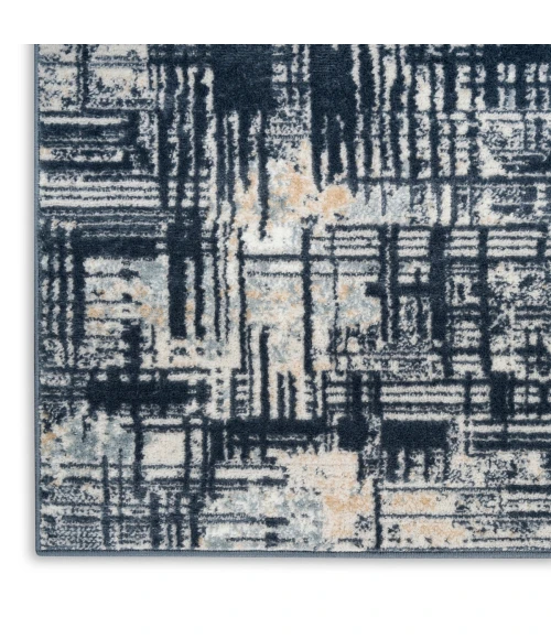 Nourison Dekor Slate DEK11 4 ft. X 6 ft. Rect. Rug