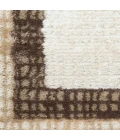 Nourison Dekor Ivory Brown DEK06 4 ft. X 6 ft. Rect. Rug