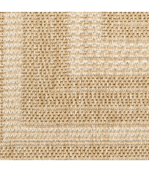 Nourison Tulum Taupe Ivory TLM04 8 ft. X Round Rug