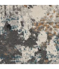 Nourison Home Tangra Grey TNR01 2ft.2in. x 7ft.6in. Rect. Rug
