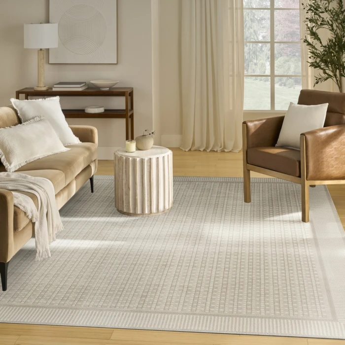 Nourison Nordic Ivory NRC03 10ft. x 14ft. Rect. Rug