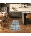 Nourison Nordic Blue NRC06 2 ft. X 6 ft. Rect. Rug