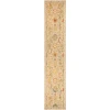 Nourison Home Antique Bloom Tan ANB02 2ft.4in. x 12ft. Rect. Rug