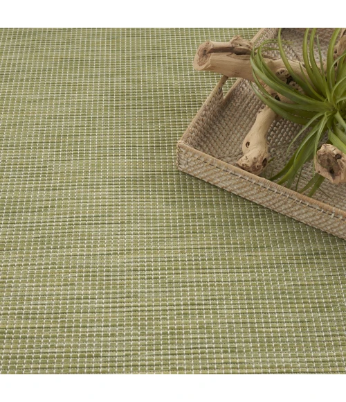 Nourison Positano Green POS01 8 ft. X Round Rug