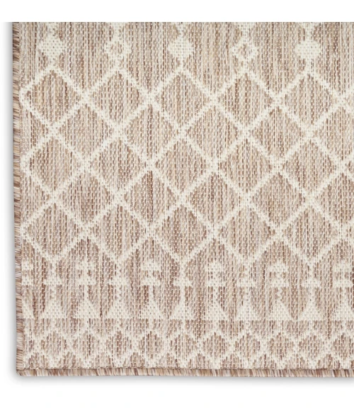 Nourison Positano Beige POS02 2ft.2in. x 12ft. Rect. Rug