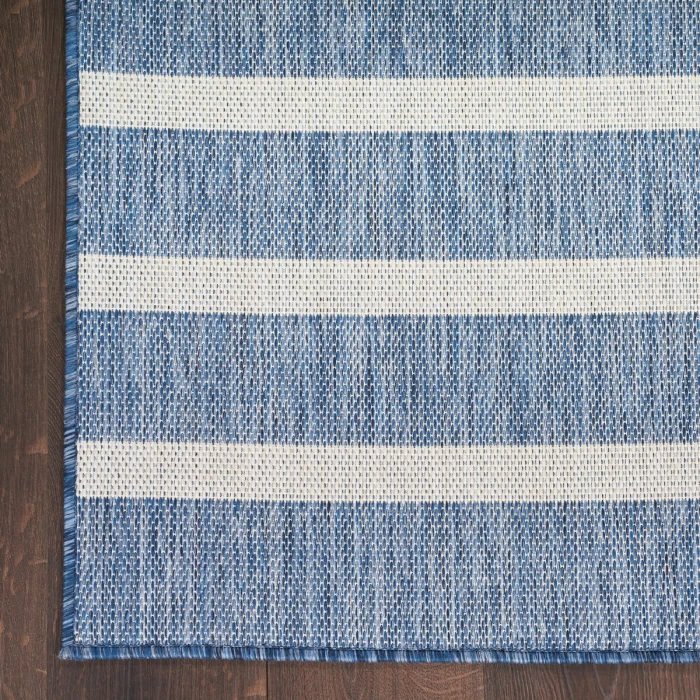 Nourison Positano Navy Ivory POS03 8 ft. X 10 ft. Rect. Rug