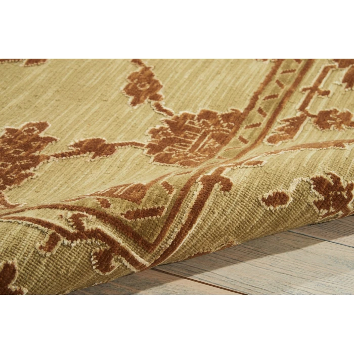 Nourison Home Silk Pointe Gold SKP1 7ft.10in. x 9ft.10in. Rect. Rug