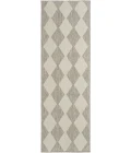 Nourison Positano Light Grey POS04 2ft. x 6ft. Rect. Rug