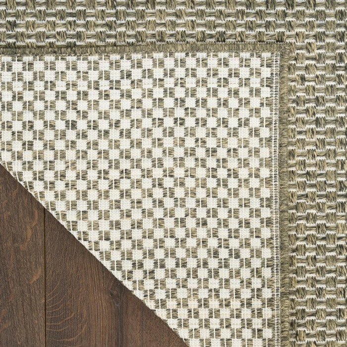 Nourison Tulum Olive TLM03 3 ft. X 5 ft. Rect. Rug