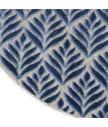 Nourison Aloha Blue ALH35 5 ft. 3 in. X Round Rug
