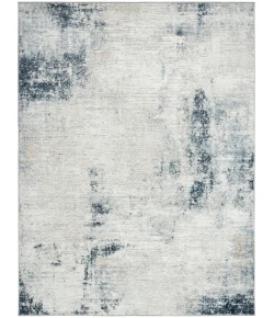 Nourison Home Dekor DEK07 Grey Navy 5 ft. 3 in. X 7 ft. Area Rug