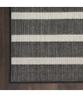 Nourison Positano Black Ivory POS03 12ft. x 15ft. Rect. Rug