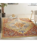 Nourison Allur Red Multicolor ALR04 4ft. x 6ft. Rect. Rug