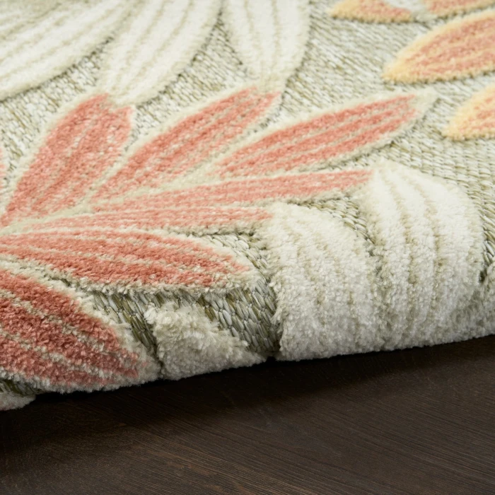 Nourison Aloha Sage Rose ALH18 3 ft. 6 in. X 5 ft. 6 in. Rect. Rug