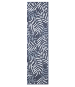 Nourison Home Garden Oasis GOA01 Navy 2 ft. X 8 ft. Area Rug