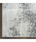 Nourison Dekor Grey Charcoal DEK04 4 ft. X 6 ft. Rect. Rug