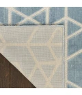 Nourison Home Washable Charm Blue WCH01 2ft.2in. x 10ft. Rect. Rug